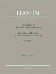 HAYDN J. - CONCIERTO PIANO REM HOB. XVIII:11